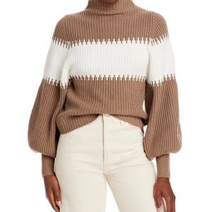 French Connection Sophia Knit Puff Sleeve Sweater